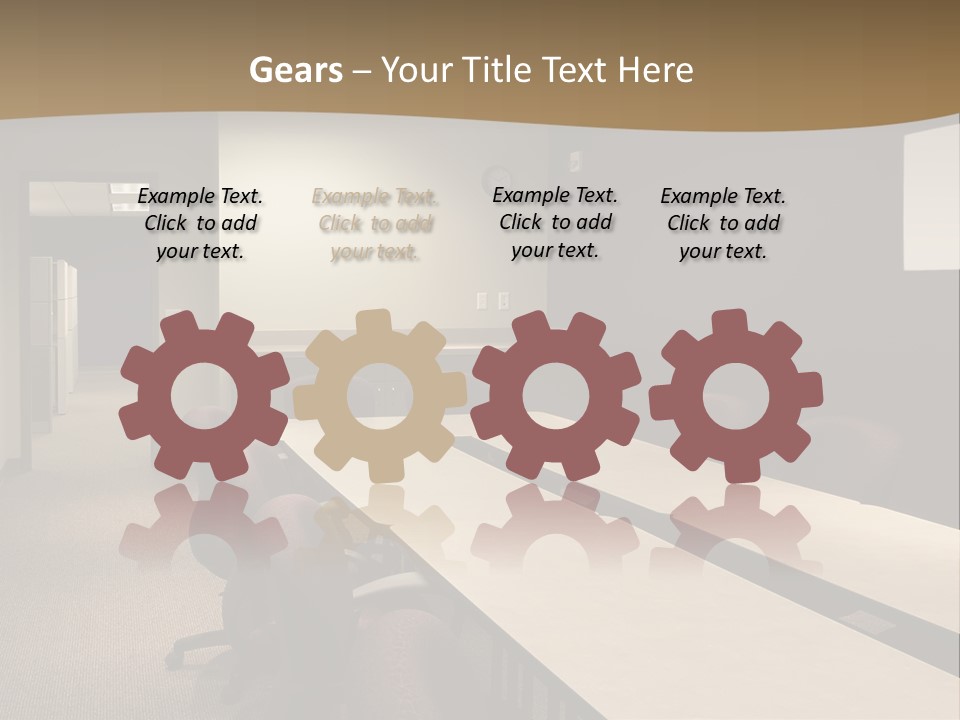 Business Conference Room PowerPoint Template