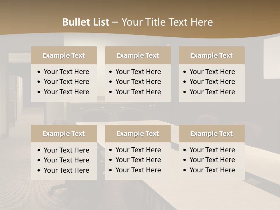 Business Conference Room PowerPoint Template