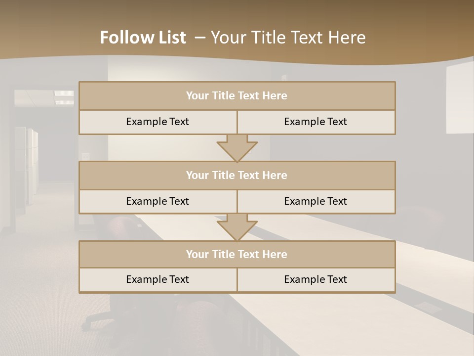 Business Conference Room PowerPoint Template