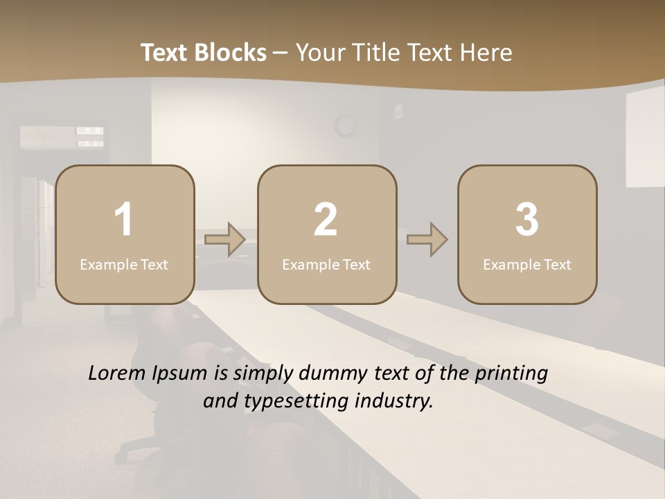 Business Conference Room PowerPoint Template