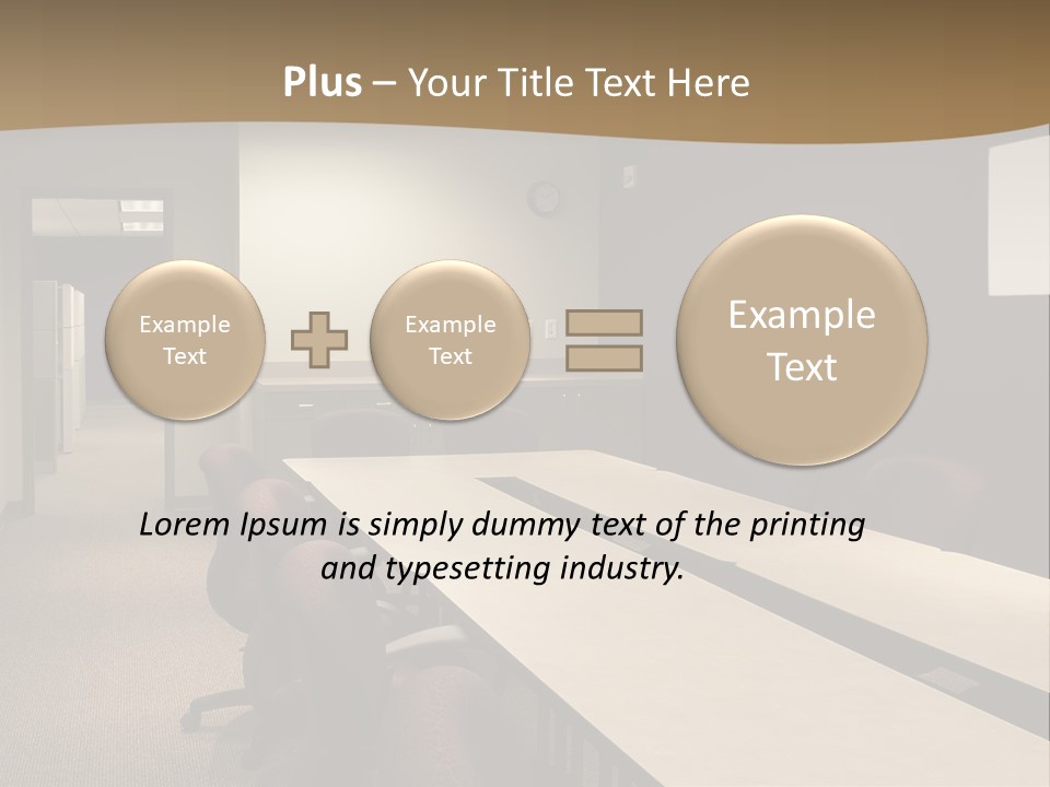 Business Conference Room PowerPoint Template