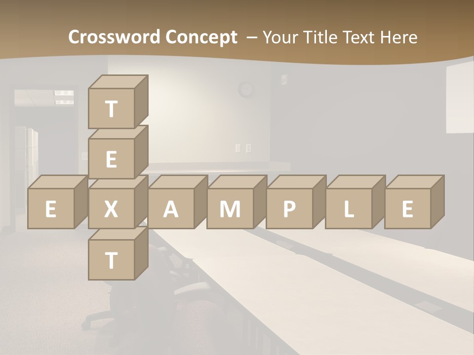Business Conference Room PowerPoint Template