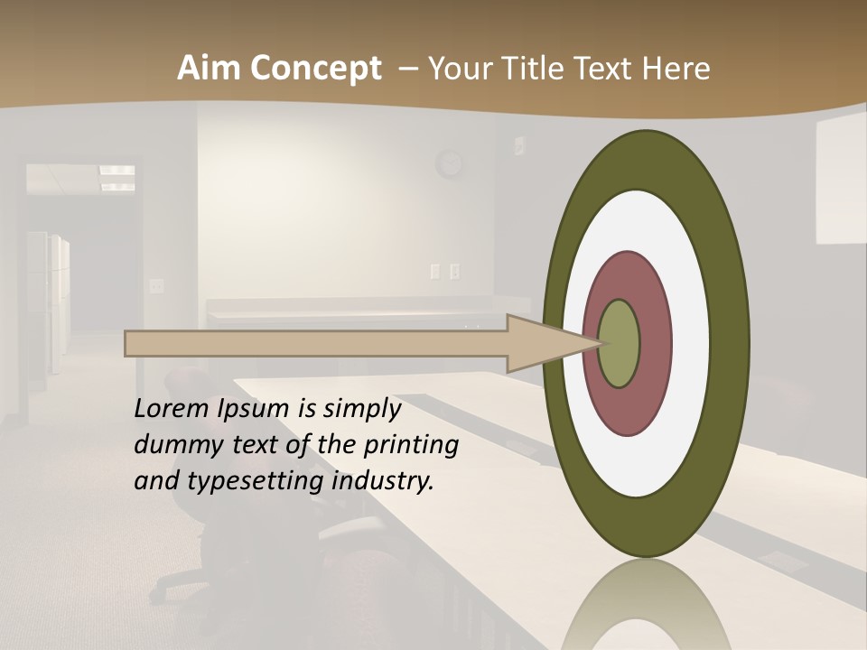 Business Conference Room PowerPoint Template