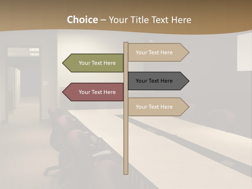 Business Conference Room PowerPoint Template