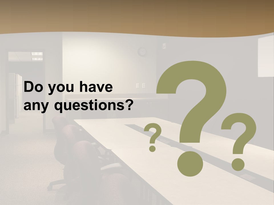 Business Conference Room PowerPoint Template