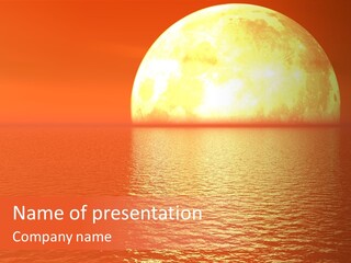 Sunset PowerPoint Template