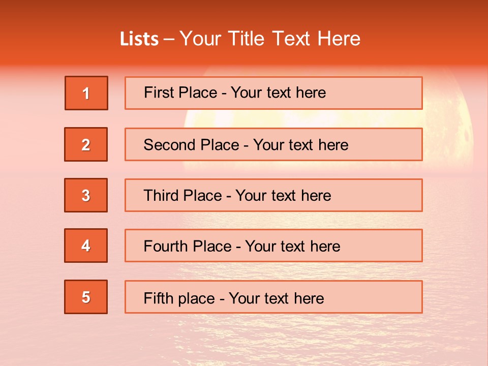 Sunset PowerPoint Template