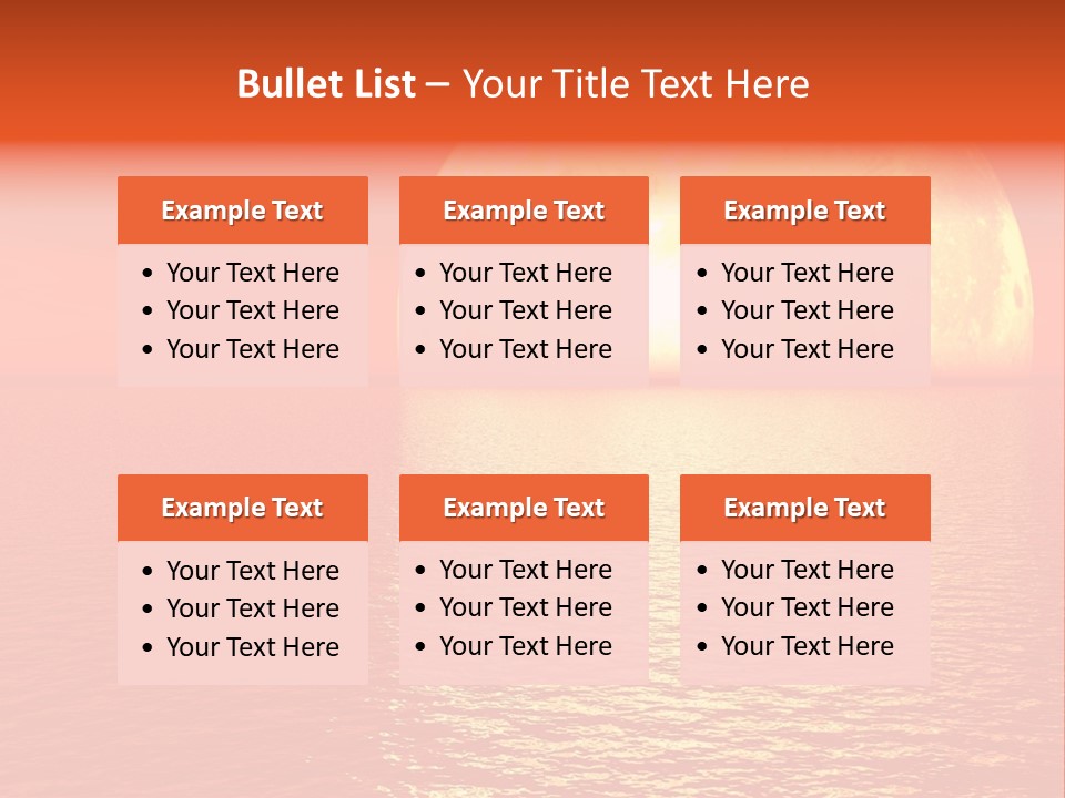 Sunset PowerPoint Template