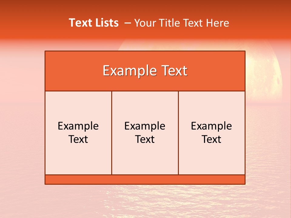 Sunset PowerPoint Template