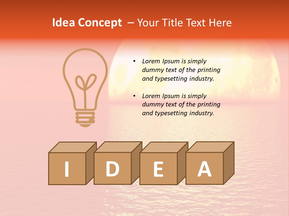Sunset PowerPoint Template