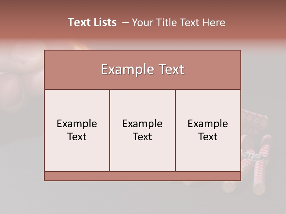 Fireworks Lit With Flame Of Match 02 PowerPoint Template