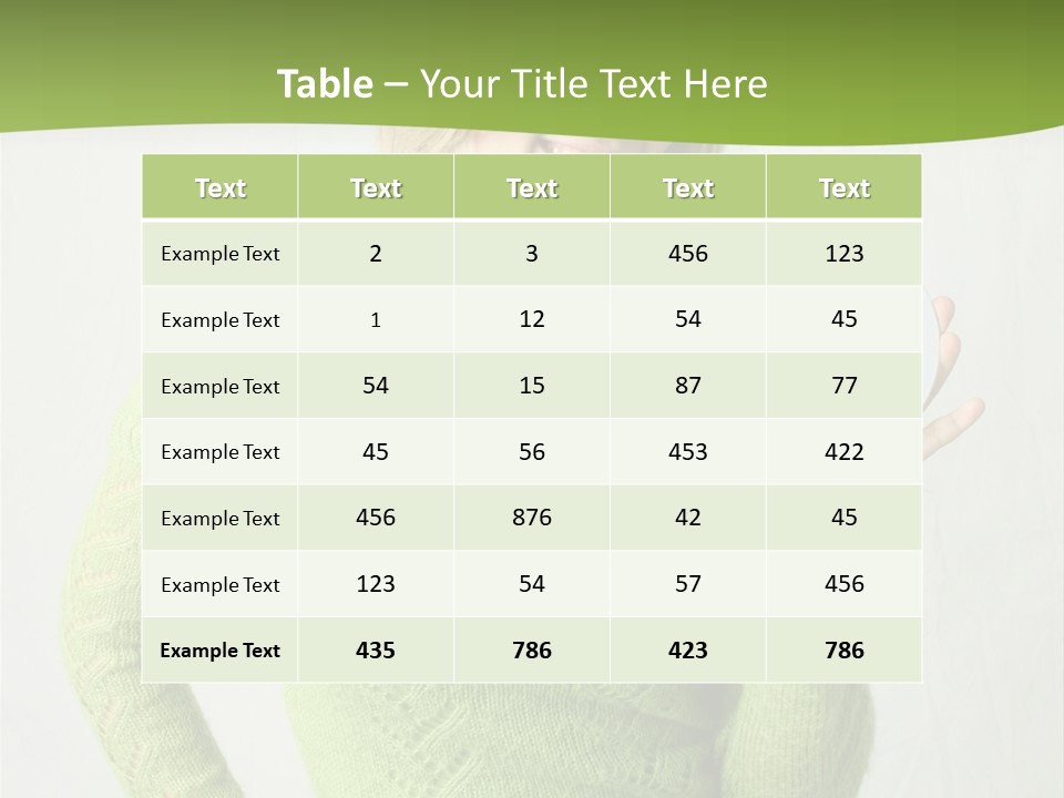 Woman Holding A Blank Cd PowerPoint Template