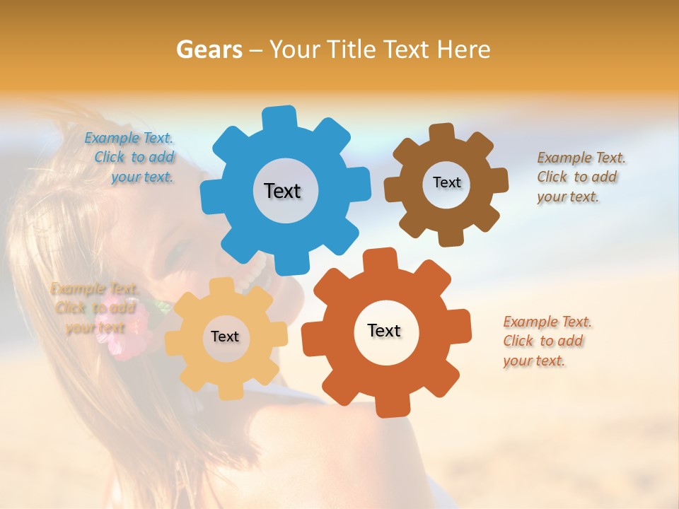 Canoes On The Hatuyaku River, Ecuador PowerPoint Template