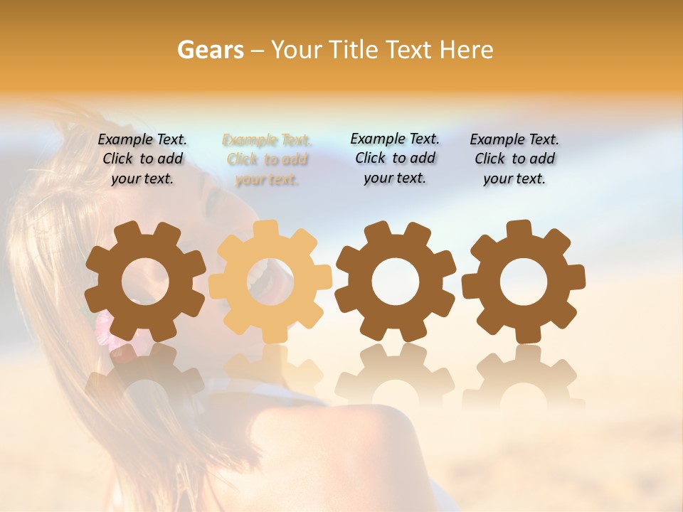 Canoes On The Hatuyaku River, Ecuador PowerPoint Template