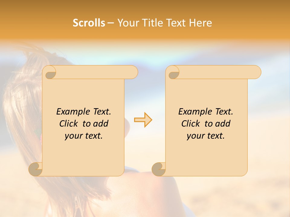 Canoes On The Hatuyaku River, Ecuador PowerPoint Template