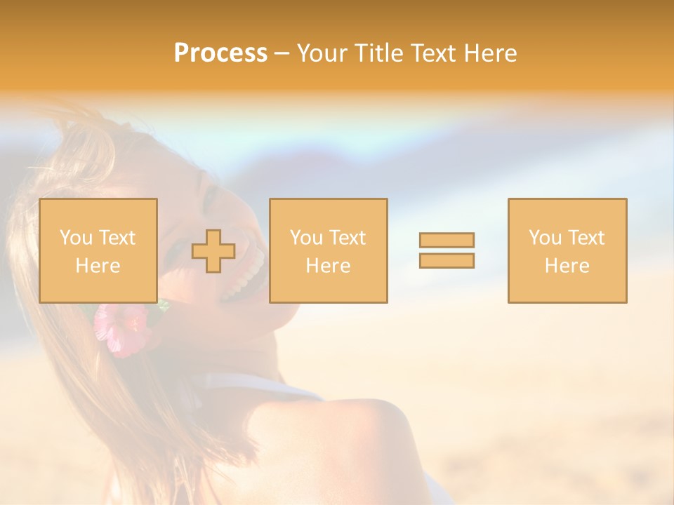 Canoes On The Hatuyaku River, Ecuador PowerPoint Template