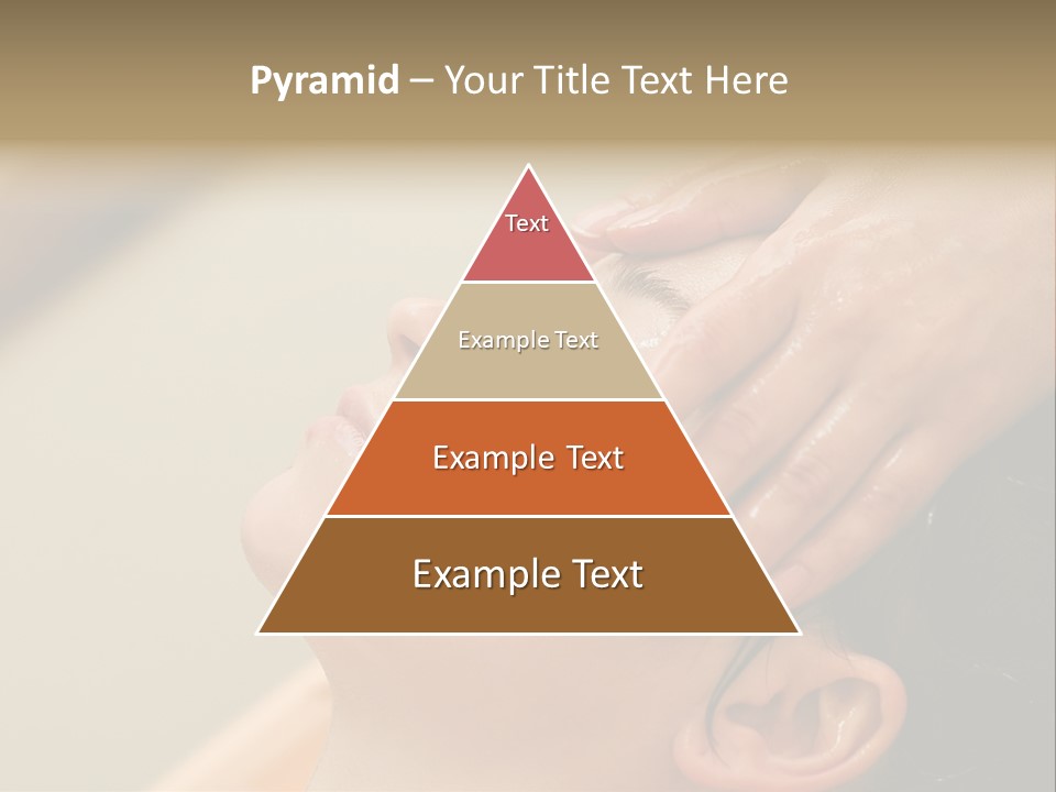 Young Woman On The Ayurvedic Aromatherapy Oil Massage Procedure PowerPoint Template