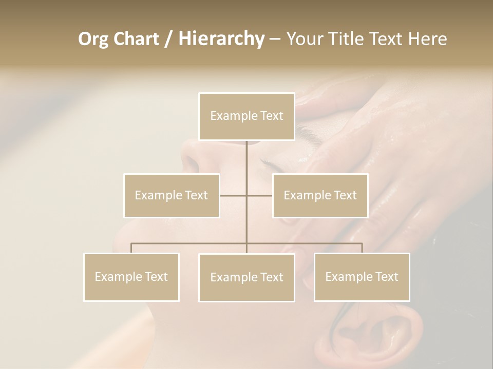 Young Woman On The Ayurvedic Aromatherapy Oil Massage Procedure PowerPoint Template