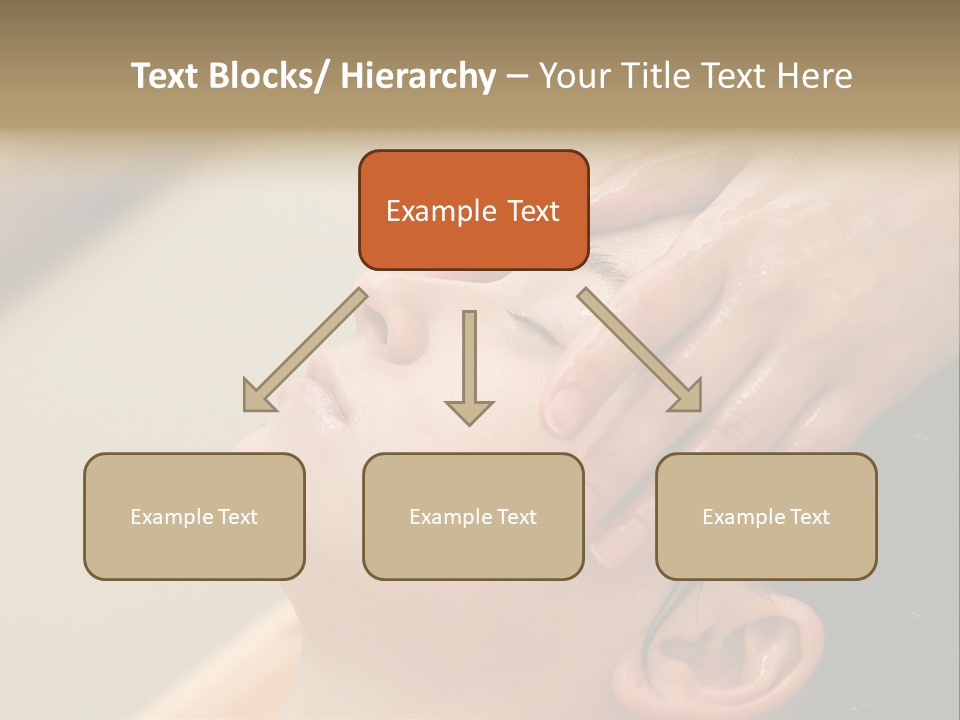 Young Woman On The Ayurvedic Aromatherapy Oil Massage Procedure PowerPoint Template