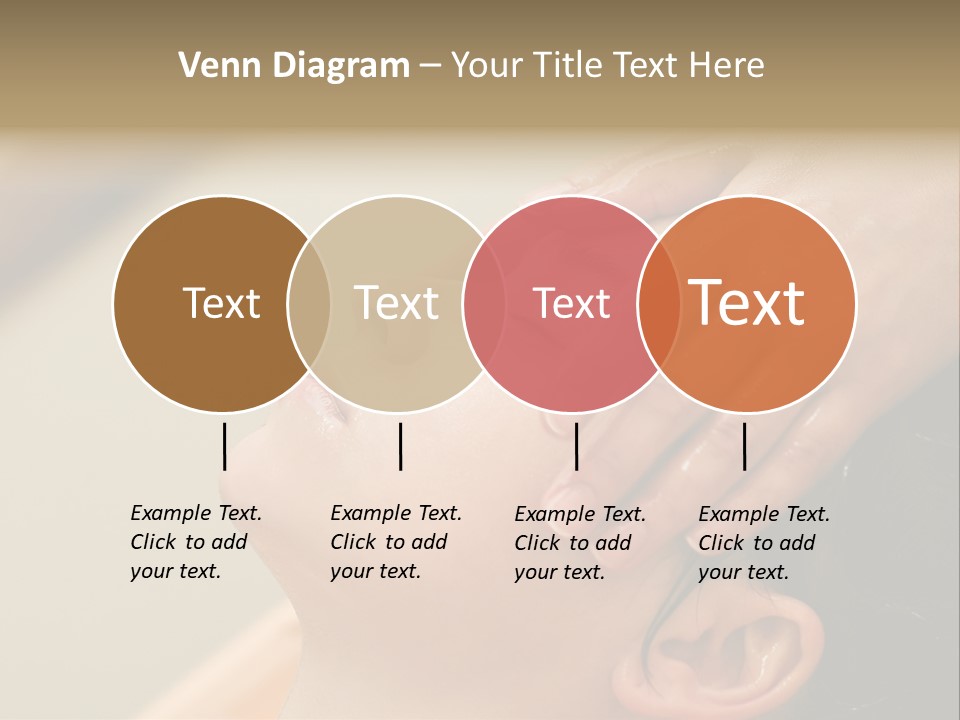 Young Woman On The Ayurvedic Aromatherapy Oil Massage Procedure PowerPoint Template