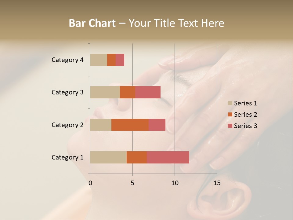 Young Woman On The Ayurvedic Aromatherapy Oil Massage Procedure PowerPoint Template