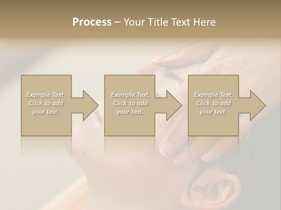 Young Woman On The Ayurvedic Aromatherapy Oil Massage Procedure PowerPoint Template