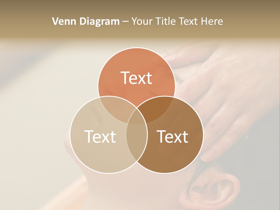 Young Woman On The Ayurvedic Aromatherapy Oil Massage Procedure PowerPoint Template