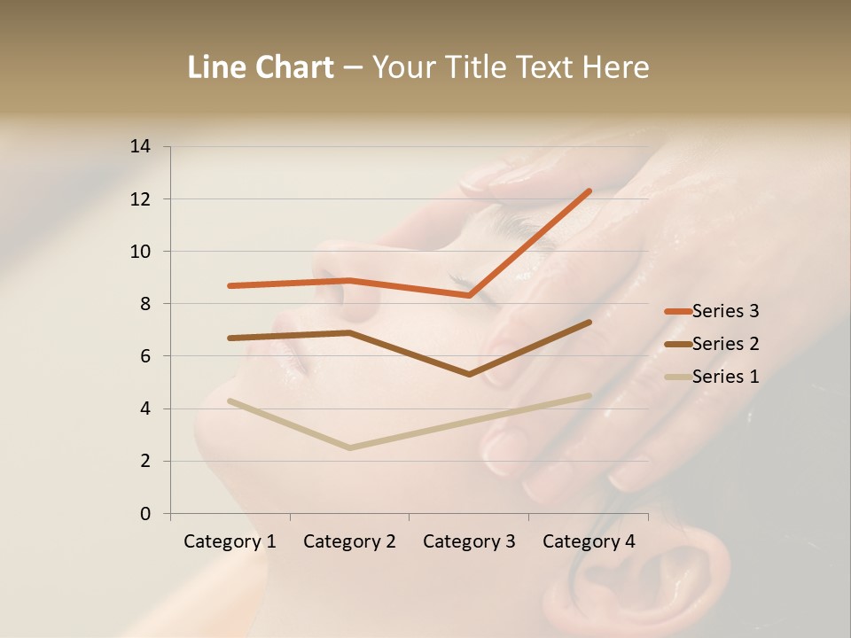 Young Woman On The Ayurvedic Aromatherapy Oil Massage Procedure PowerPoint Template