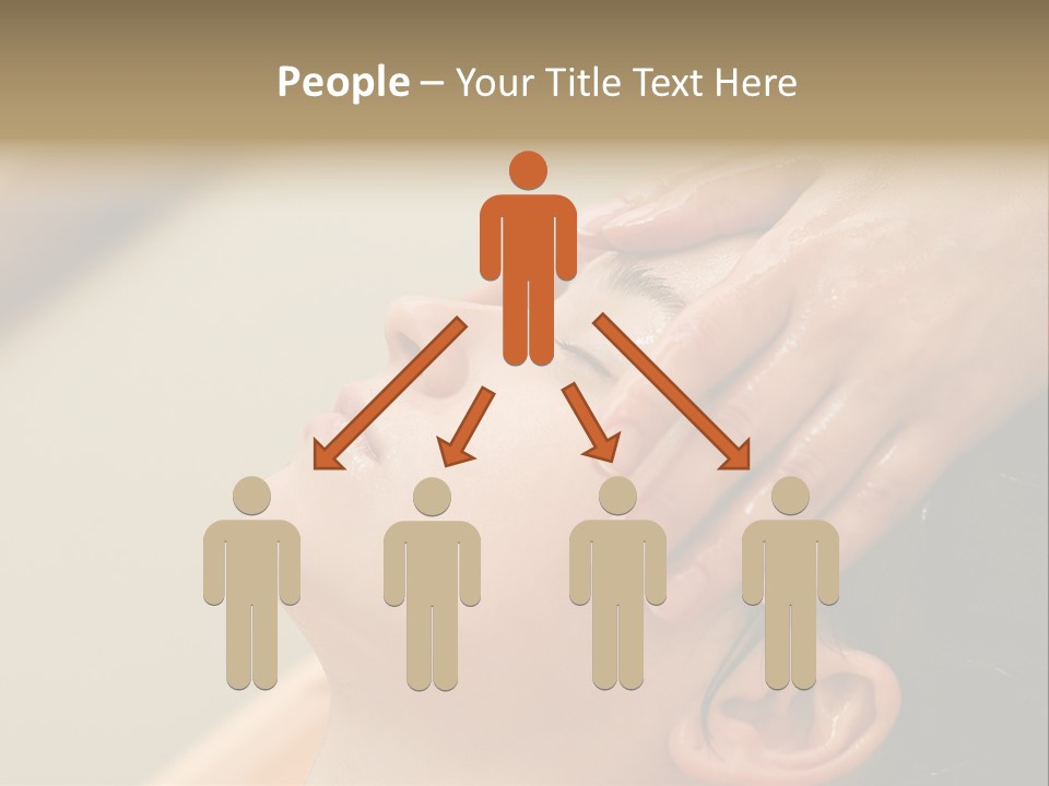 Young Woman On The Ayurvedic Aromatherapy Oil Massage Procedure PowerPoint Template