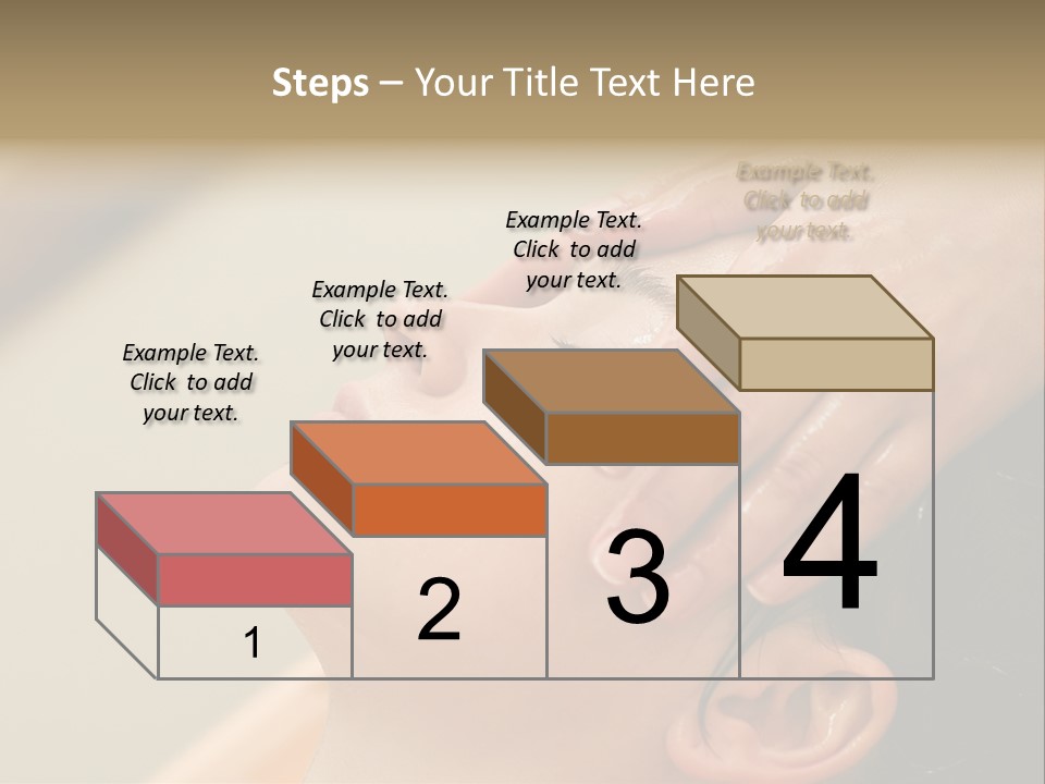 Young Woman On The Ayurvedic Aromatherapy Oil Massage Procedure PowerPoint Template