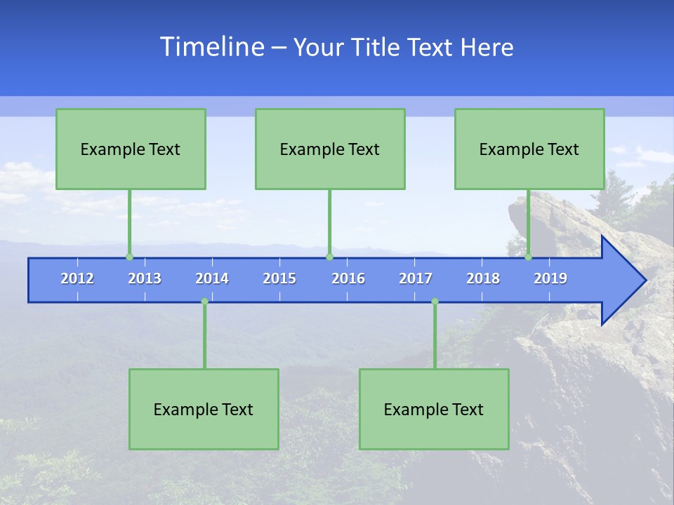 Blowing Rock PowerPoint Template