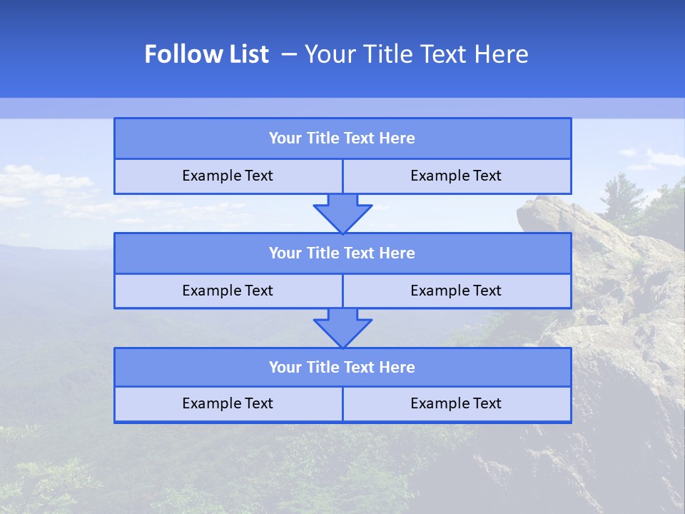 Blowing Rock PowerPoint Template
