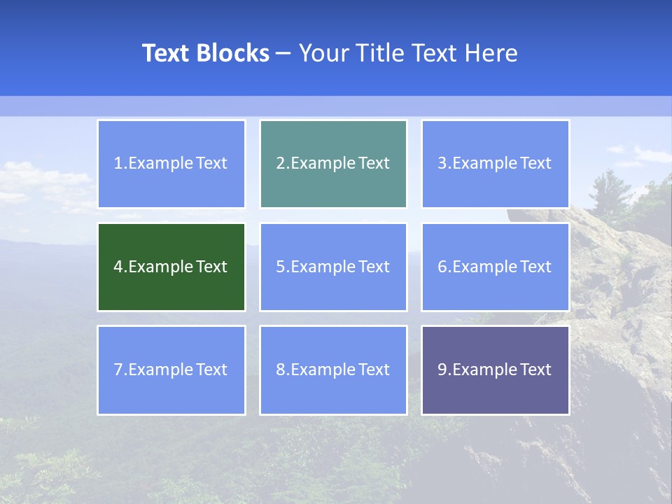 Blowing Rock PowerPoint Template