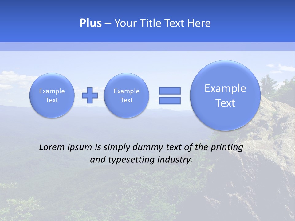 Blowing Rock PowerPoint Template