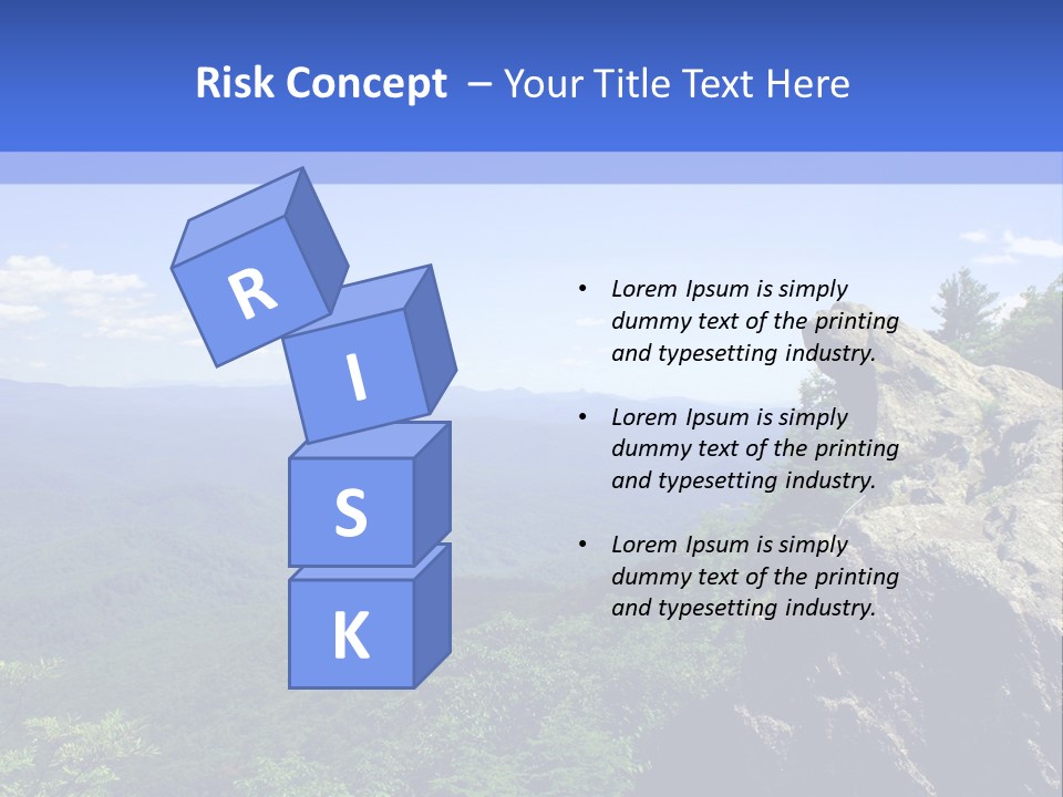 Blowing Rock PowerPoint Template