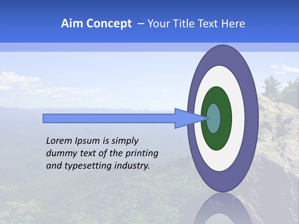 Blowing Rock PowerPoint Template