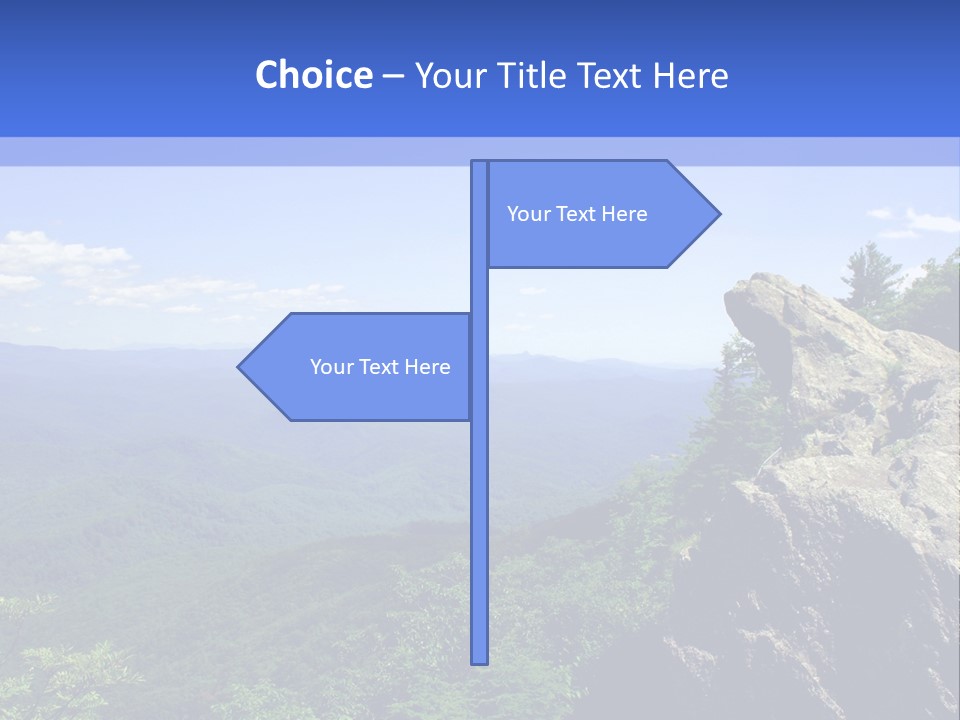 Blowing Rock PowerPoint Template