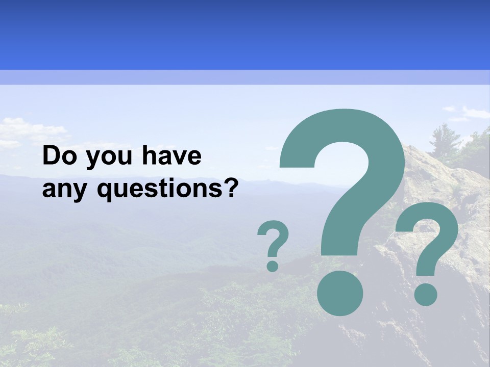 Blowing Rock PowerPoint Template