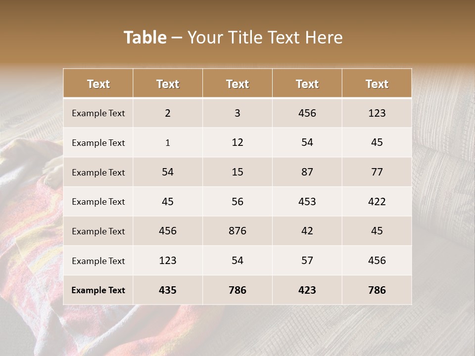 This Naughty Beagle Snuck Onto The Couch And Is Taking A Nap. PowerPoint Template