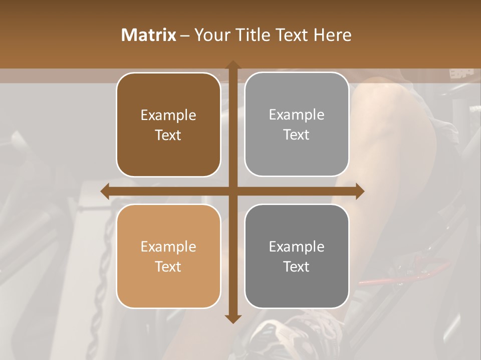 Tired From Biking. PowerPoint Template