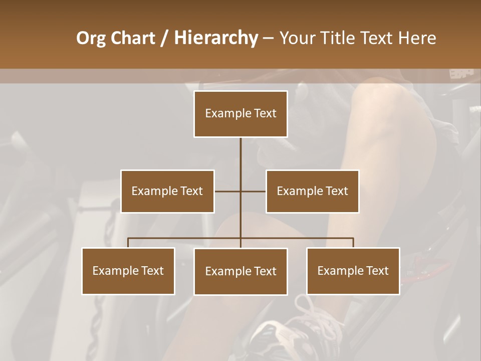 Tired From Biking. PowerPoint Template