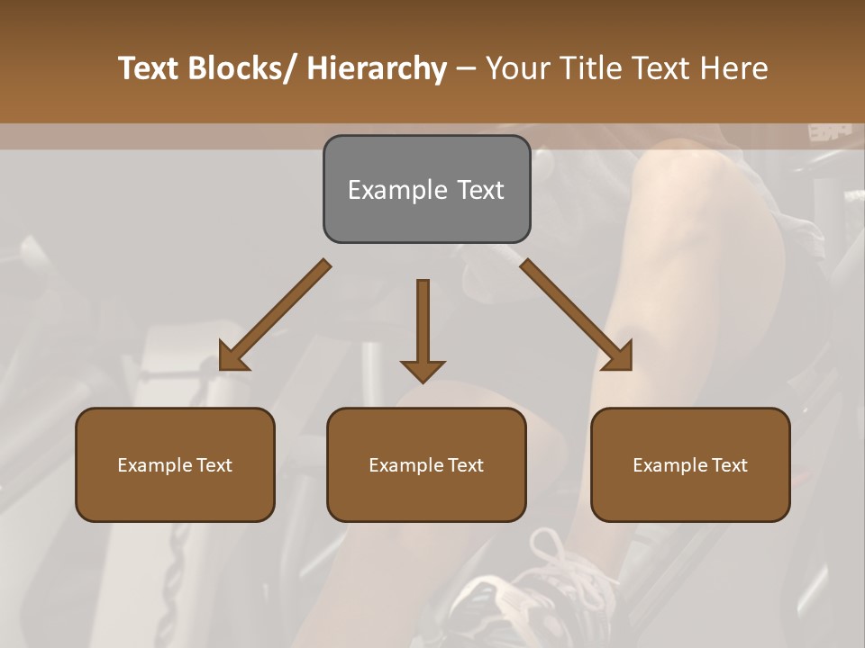 Tired From Biking. PowerPoint Template