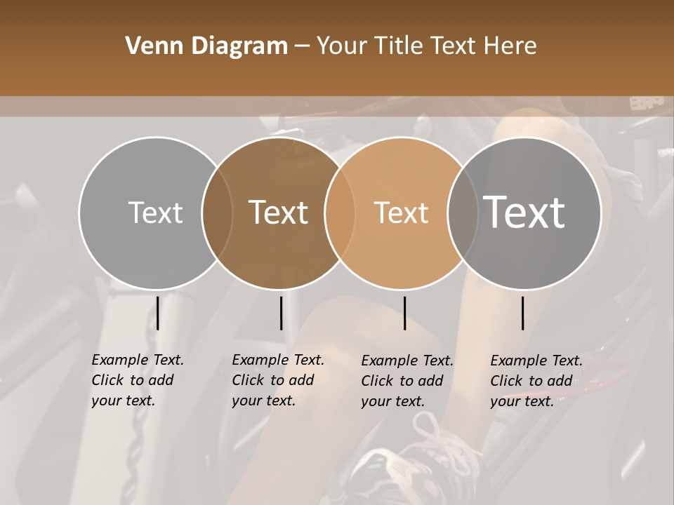 Tired From Biking. PowerPoint Template