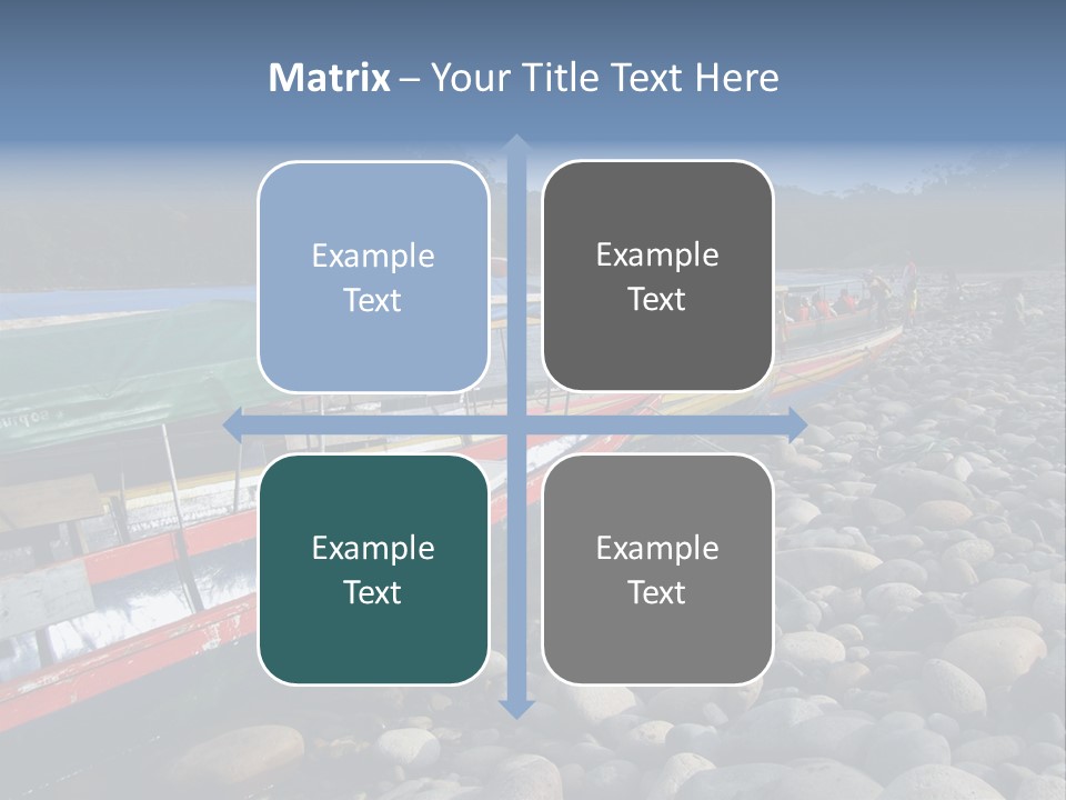A Group Of People On A Boat In The Water PowerPoint Template