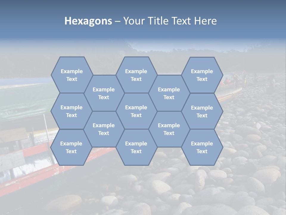 A Group Of People On A Boat In The Water PowerPoint Template