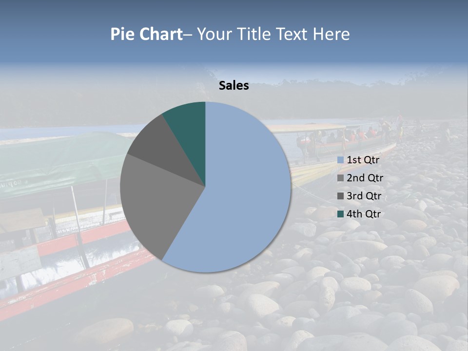 A Group Of People On A Boat In The Water PowerPoint Template