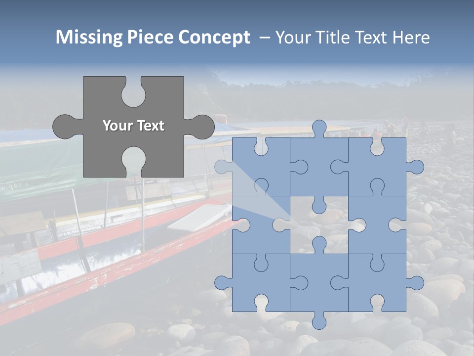 A Group Of People On A Boat In The Water PowerPoint Template