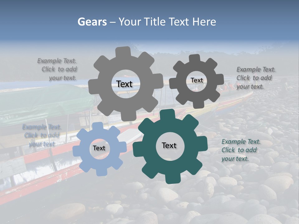 A Group Of People On A Boat In The Water PowerPoint Template