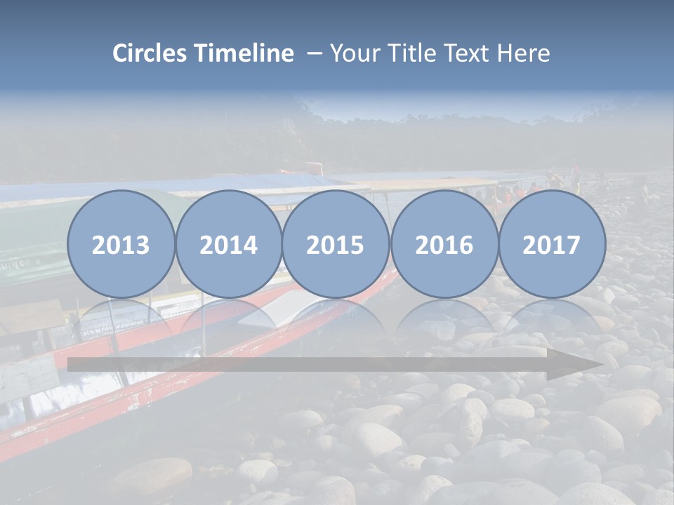 A Group Of People On A Boat In The Water PowerPoint Template