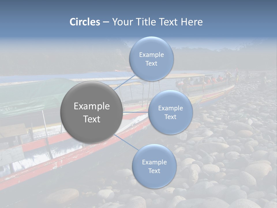 A Group Of People On A Boat In The Water PowerPoint Template